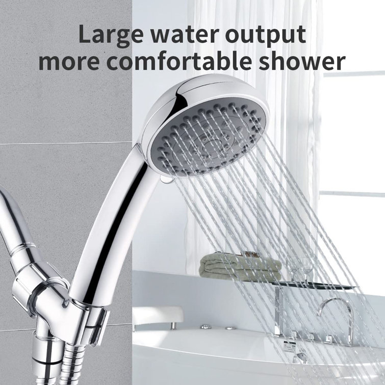 LUXESIT Massage/Jet Handheld Shower Head 1.5 GPM GPM Wayfair Canada